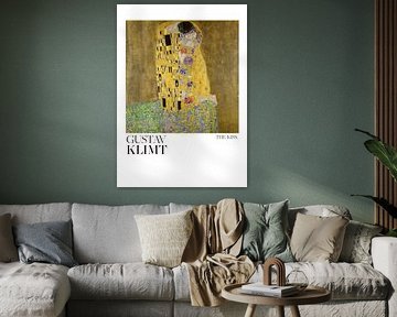 The Kiss (1907–1908) Poster by Pictufy