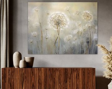 Weißer Frühling 3 von Bilge Paksoylu