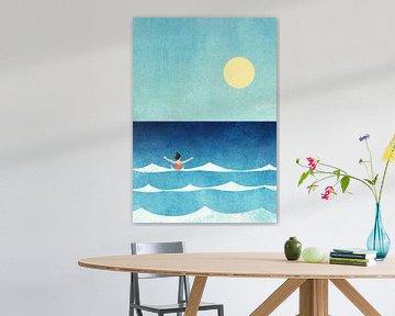 Sea Swim ii by longwayhome