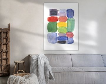 Farbblöcke 2 von Louise van Terheijden