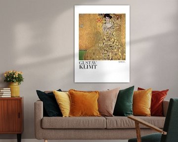 Porträt von Adele Bloch Bauer I (1907) Poster von Pictufy