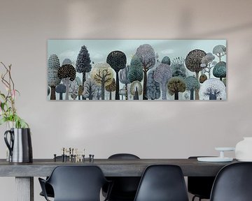 Aventure fantaisiste dans la forêt