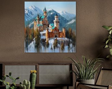 Neuschwanstein im Winter