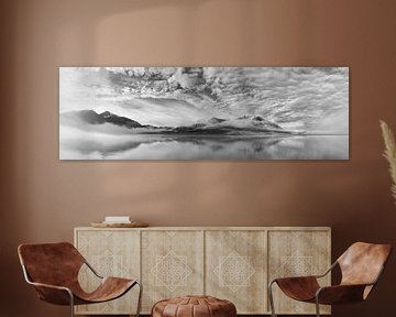 Ochtendmist panorama von Marloes van Pareren