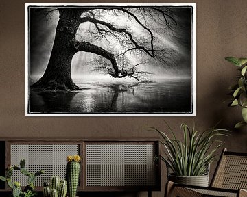 Urbaner abstrakter baum