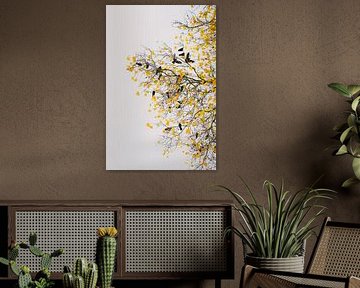 Gathering in Yellow van Gertinez Gallery