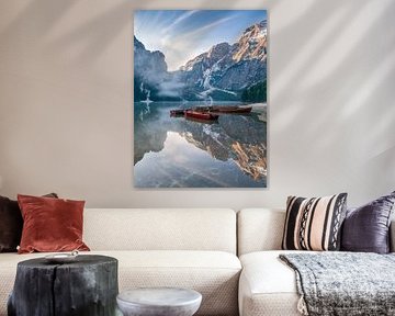 Morgens am Pragser Wildsee