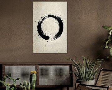 Zen Enso-cirkel van Max Steinwald