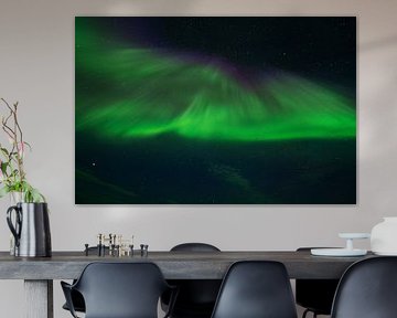 Nordlicht  Aurora borealis Island von Dick Hoogenboom