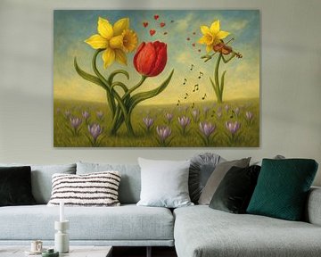 Lente gevoelens van Sabine Wagner