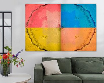 Couleurs craquelées