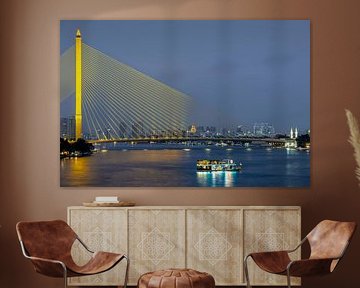 Or du soir sur Bangkok