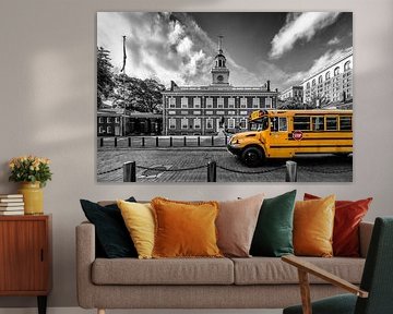 Philadelphia Independence Hall - colorkey