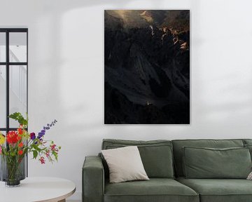 Sunbeam on the hinteres Sonnenwendjoch by Tobias Wartenberg