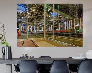 Warten auf einen Zug – Bahnhof Tilburg