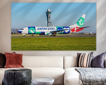 Transavia Boeing 737-800 in Peter Pan Vacation Club-Lackierung. von Jaap van den Berg