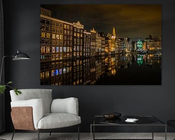 Amsterdam Damrak by Henk Smit
