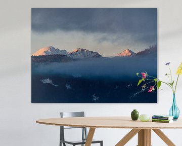 Lueur matinale dans les Niedere Tauern