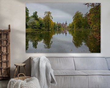 Castle still in landscape reflection von NatureFrameByExter