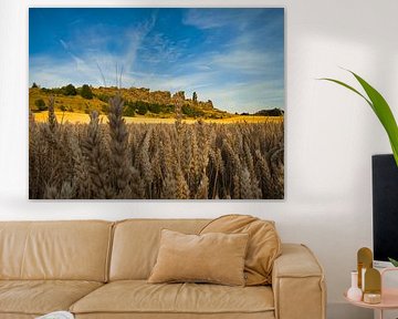 La muraille du diable à Königsstein dans le Harz