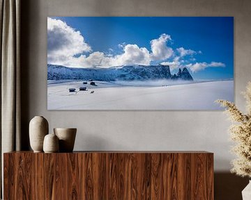 Seiser Alm - Schlern und Santnerspitze