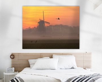 Moulin à tourbe sur Pictures by Van Haestregt