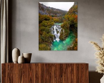 Herbstwunder – Plitvicer Seen, Kroatien von Ewold Kooistra