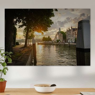 Quay head in Dordrecht! by Dirk van Egmond