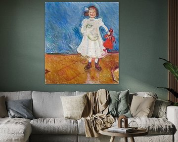 Meisje met pop, Edvard Munch
