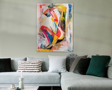 Abstract Colours by Eye catching paintings