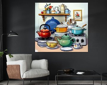 Kochgeschirr von OMG Art