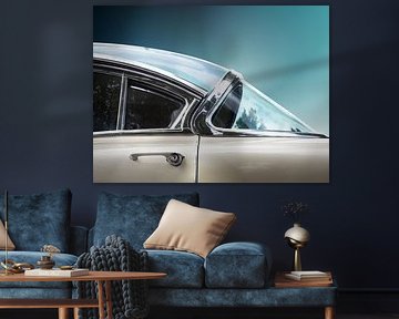 Voiture américaine ancienne Limited 1958 Vue latérale sur Beate Gube