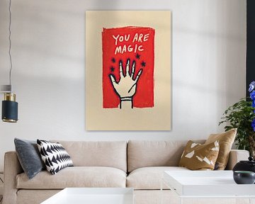 You Are Magic Illustratie met sterren