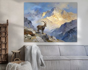 Au-dessus des sommets tranquilles sur Mellow Art