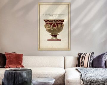 Vintage Piranesi | Goblet in Red by Behindthegray