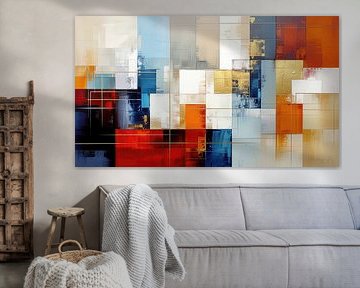 Gouden ritme in het kleurenveld