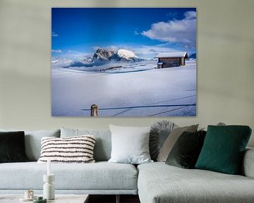 Hütten-Romantik auf der Seiser Alm