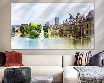 Binnenhof, La Haye, Hollande-Méridionale, Pays-Bas sur Danny de Klerk