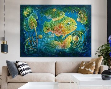 Fische in der Tiefe von Larysa Golik