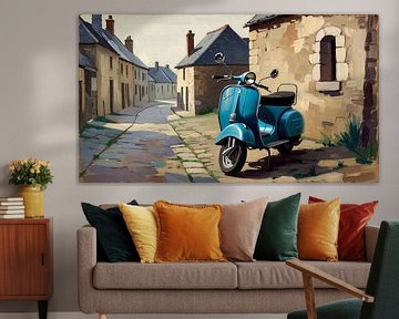 Motorroller und bretonische Impressionen