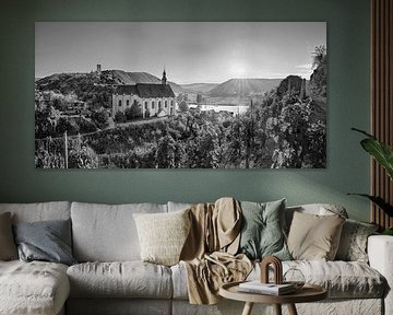 Beilstein sur la Moselle en noir et blanc sur Manfred Voss, Photographie Noir et Blanc