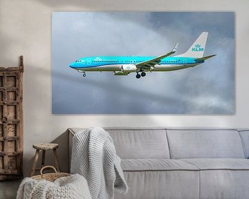 KLM Boeing 737-800 Passagierflugzeug. von Jaap van den Berg