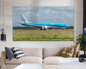 KLM Boeing 737-800 Passagierflugzeug. von Jaap van den Berg