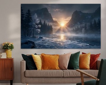 Une idylle hivernale parfaite