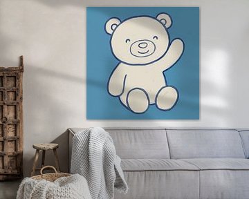 Glücklicher Teddybär Nr. 3