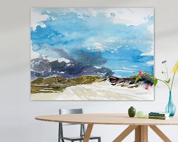 Sylter Strand von Nordlicht Atelier