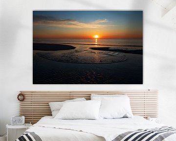 Opkomend tij bij Petten