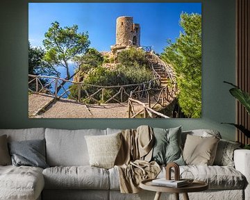 Torre des Verger on the west coast of Mallorca by Christian Müringer