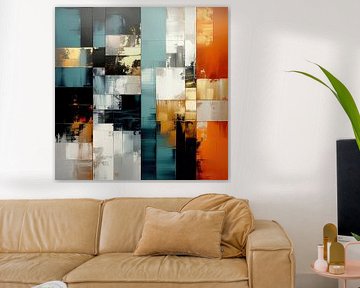 Kacheln als abstrakte Malerei 3