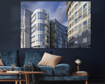 Verre et histoire – couches urbaines le long de la voie ferrée à La Haye